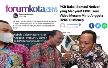 Sekretaris PKB Sumenep Ancam Somasi Advokat, Rausi Samorano: Buktikan Jangan Hanya Gertak Sambal
