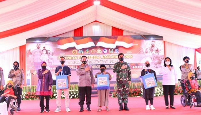 Jaga Generasi Penerus Bangsa, Kapolri Beri Dukungan Psikososial ke Anak Terdampak Covid-19