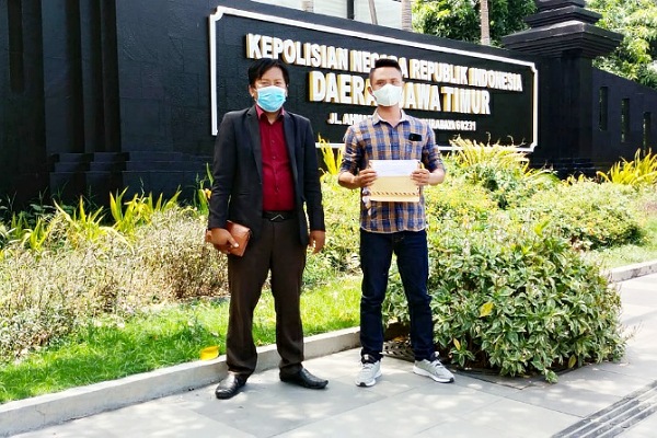 Diduga Selewengkan DD/ADD, Mantan Kades di Kecamatan Lenteng Dilaporkan ke Ditreskrimsus Polda Jatim