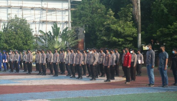 Perketat Pengamanan Pelantikan Kades Terpilih Periode 2021-2027, Polres Sumenep Terjunkan 350 Personil