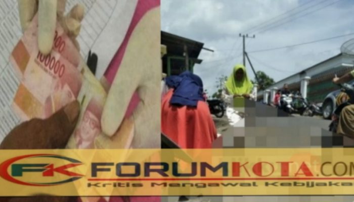 Waduh, Pencairan BPNT di Desa Bragung Diduga Diwarnai Praktek Pemaksaan dan Intimidasi