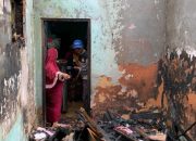 Kompor Gas Meledak, Sebuah Rumah di Desa Kalimook Terbakar