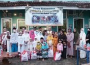 Buka Puasa Bersama Dan Santuni Yatim, Difabel, Dhu’afa, KHIRATA FOUNDATION Sumenep Gemakan Burdah