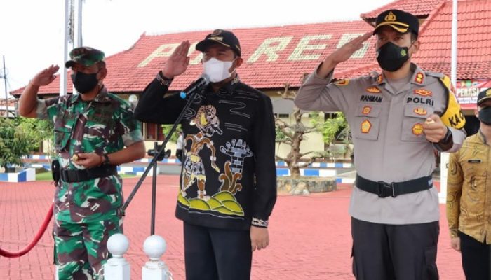 Bupati Sumenep Pimpin Apel Gelar Pasukan Ops Ketupat Semeru 2022
