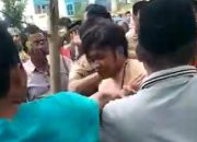 Viral, Seorang Pemuda Diduga Maling di Sumenep Dihajar Warga