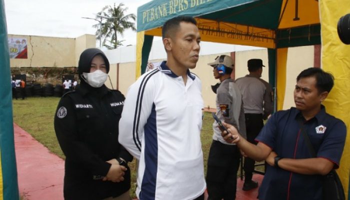 Sambut HUT Bhayangkara Ke 76, Polres Sumenep Gelar Lomba Menembak