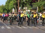 Gelar Sepeda Gembira dan Jalan Sehat, Cara Polres Sumenep Meriahkan HUT Bhayangkara ke 76