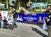 Peringati HANI 2022, Satresnarkoba Polres Sumenep Turun ke Jalan