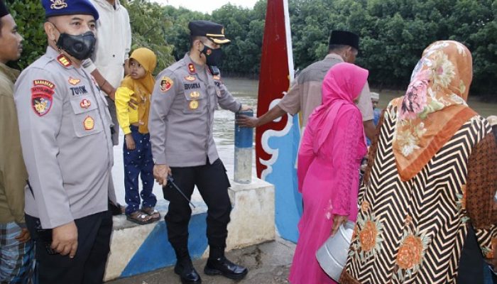 Polres Sumenep Terjunkan Ratusan Personil Saat Ritual Adat Nyadar