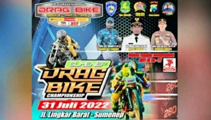 Kejurnas Drag Bike Di Sumenep Abaikan Organisasi Motor Lokal?