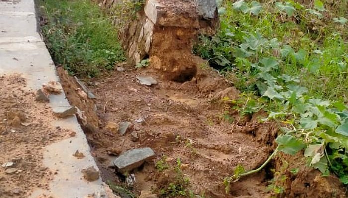 Oknum Kadus di Desa Talang Diduga Jadi Otak Pengrusakan Bangunan Drainase