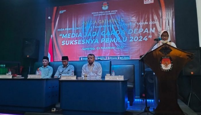 Media Jadi Garda Terdepan, KPU Sumenep Gandeng Jurnalis Sukseskan Pemilu 2024