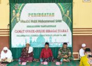 Wujud Syukur Dinobatkan Sebagai Juara 1 Camat Teladan Tahun 2022, Moh. Rais Yusuf Gelar Acara Tasyakuran Dan Maulid Nabi