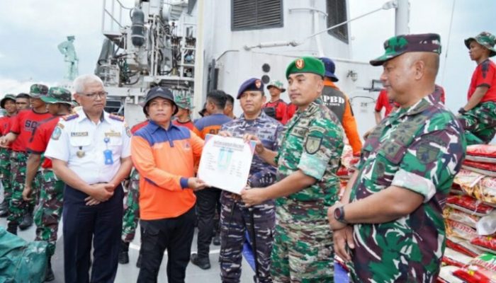 Atasi Krisis Pangan di Pulau Masalembu, Kodim 0827/Sumenep Salurkan Bantuan Sembako
