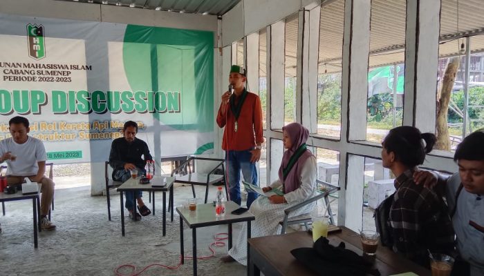 Merespon Soal Reaktifasi Rel Kereta Api Madura, HMI Cabang Sumenep Gelar FGD