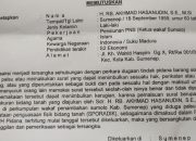 Sah!! Ketua PWPS Resmi Ditetapkan Tersangka, Fauzi As: Apresiasi Kinerja Penyidik Sat Reskrim Polres Sumenep