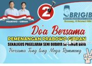 Brigib Akan Menggelar Do’a Bersama Pemenangan Prabowo – Gibran 1 Putaran