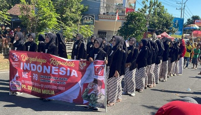 Meriahkan HUT Kemerdekaan RI Ke 79, PR Sekawan Mulya Ikut Berpartisipasi Semarakkan Pawai Budaya Se-Kecamatan Lenteng