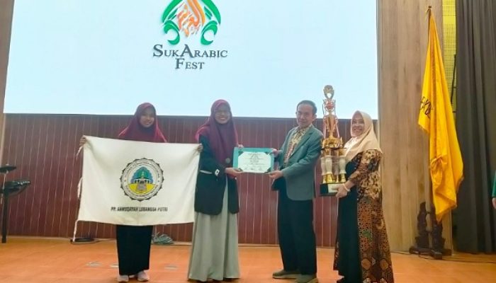 PP. Annuqayah Lubangsa Pertahankan Juara Umum Sukarabic Fest VII di UIN Sunan Kalijaga Yogyakarta