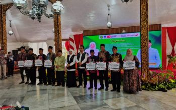 28 Keluarga di Bragung Terima Bantuan Jatim Puspa, Kades Puji Kepedulian Pemprov Jatim