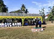 Semarak HUT ke-80 RI, Camat Guluk-Guluk Pimpin Upacara Bendera Usai Acara Peserta Upacara Ziarah ke Makam Pahlawan KH. Abdullah Sajjad Syarqawi
