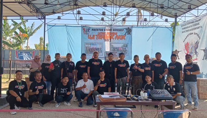 Uji Tembak Maestoh Stone Sesi III Berlangsung Sukses, Soliditas Panitia Jadi Kunci