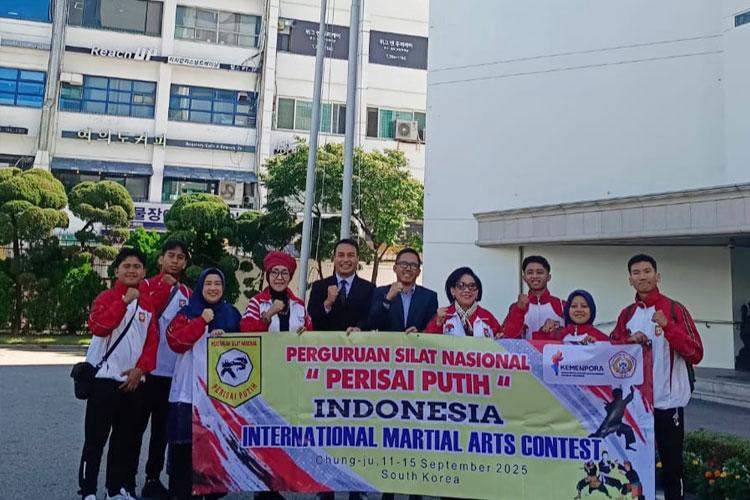 Merah Putih Berkibar di Korea, Perisai Putih Juara Umum IMAC 2025 Berkat Dukungan Lita Machfud Arifin